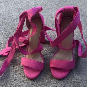 Elegant Pink Women's Heels